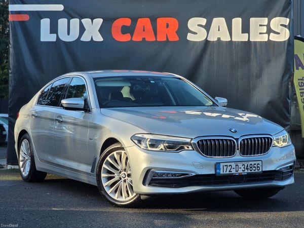 BMW 5-Series Saloon, Diesel, 2017, Silver
