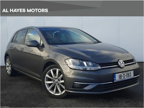 Volkswagen Golf Hatchback, Diesel, 2018, Grey