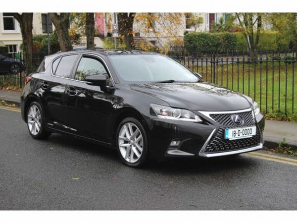 Lexus CT Hatchback, Petrol Hybrid, 2018, Black