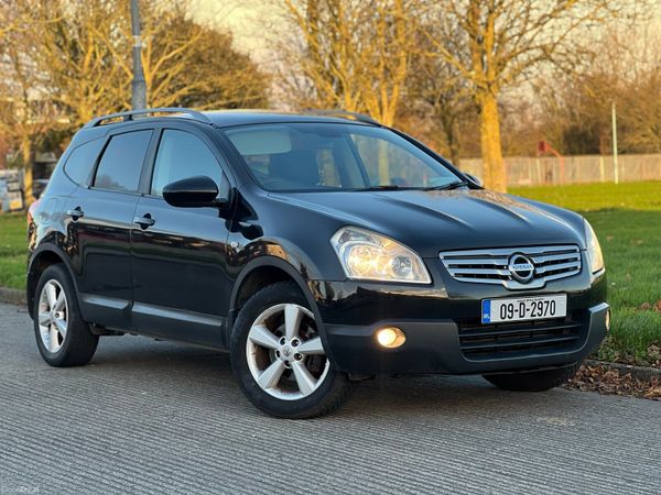 Nissan Qashqai+2 Hatchback, Diesel, 2009, Black