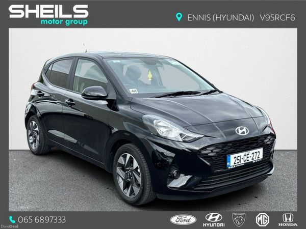 Hyundai i10 Hatchback, Petrol, 2025, Black