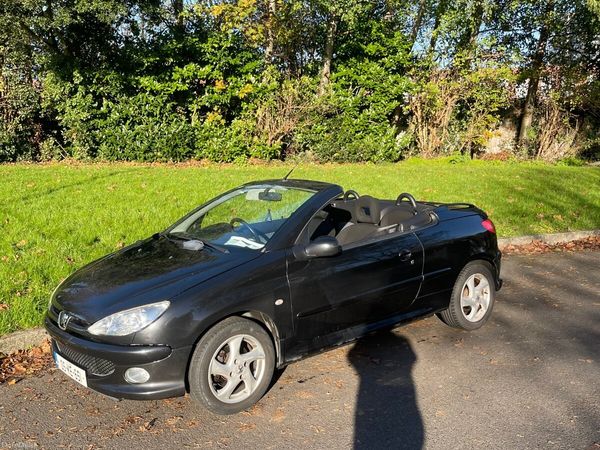 Peugeot 206 Convertible, Petrol, 2005, Black