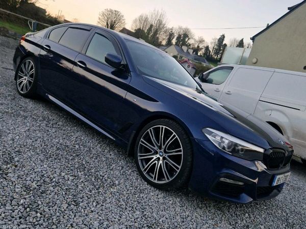 BMW 5-Series Saloon, Diesel, 2018, Blue