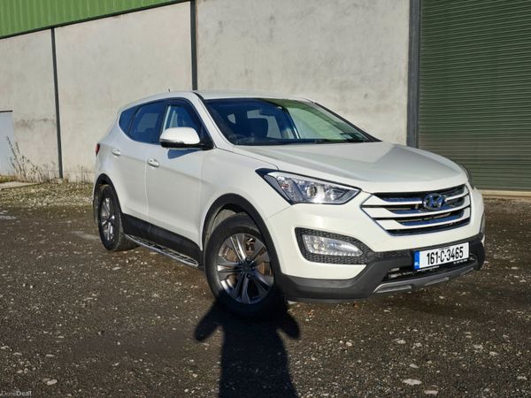 Hyundai Santa Fe SUV, Diesel, 2016, White