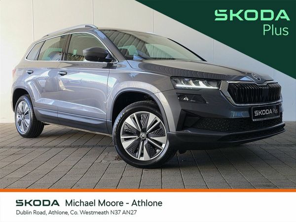 Skoda Karoq SUV, Petrol, 2024, Grey