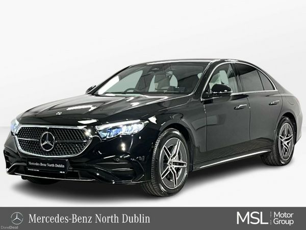 Mercedes-Benz E-Class Saloon, Diesel Plug-in Hybrid, 2026, Black