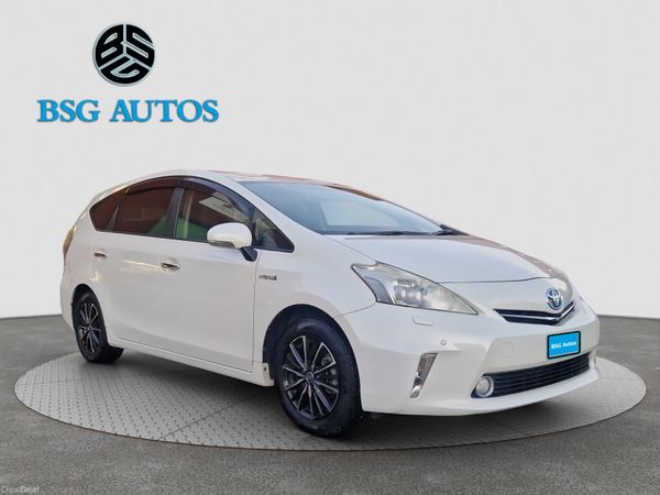 Toyota Prius MPV, Petrol Hybrid, 2013, White