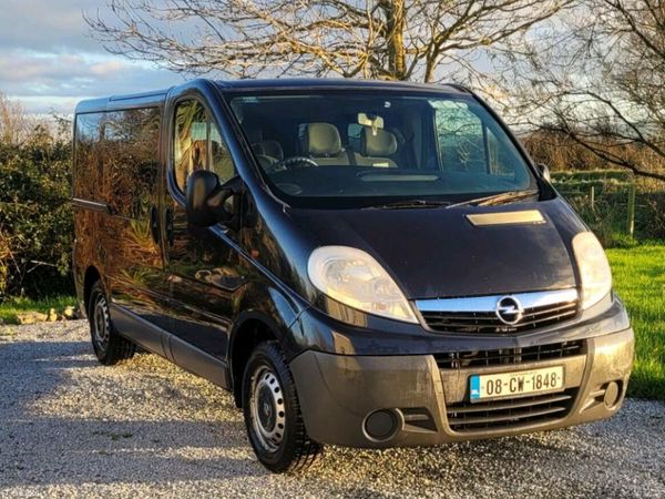 Opel Vivaro Minibus, Diesel, 2008, Black