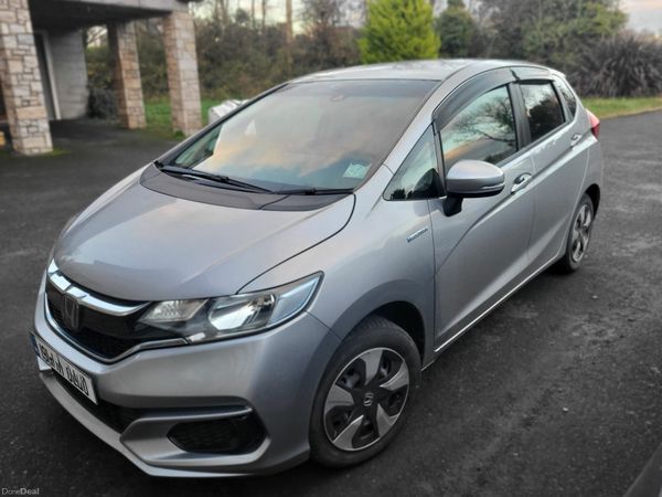 Honda Fit Hatchback, Petrol Hybrid, 2019, Silver