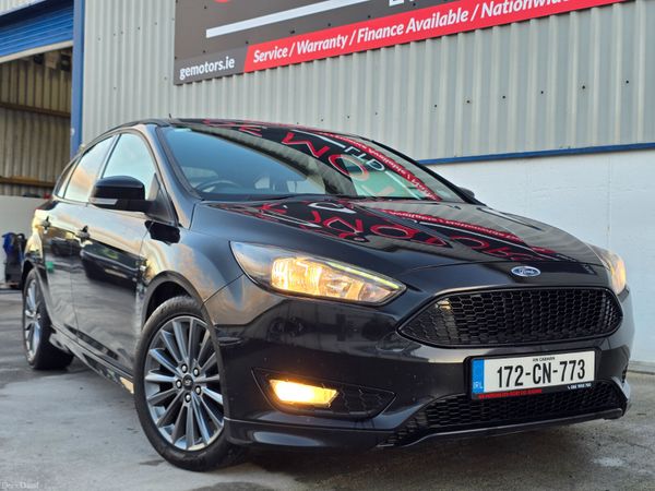 Ford Focus Hatchback, Diesel, 2017, Black