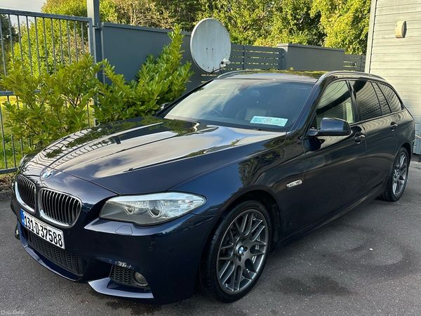 BMW 5-Series Estate, Diesel, 2013, Blue