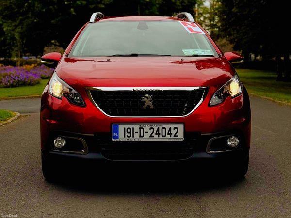 Peugeot 2008 Estate, Petrol, 2019, Red
