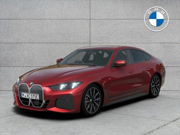 BMW i4 Saloon, Electric, 2026, Red