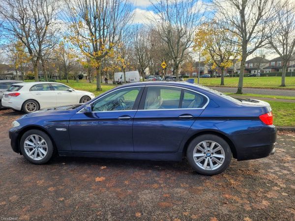 BMW 5-Series Saloon, Diesel, 2010, Blue