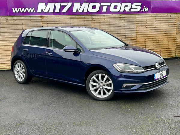 Volkswagen Golf Hatchback, Petrol, 2019, Blue
