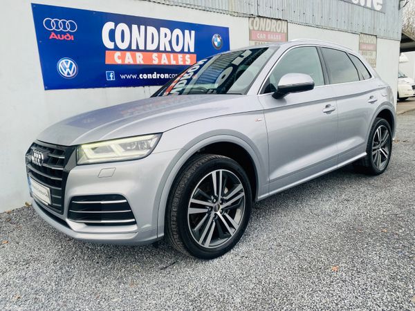 Audi Q5 SUV, Petrol Plug-in Hybrid, 2020, Silver