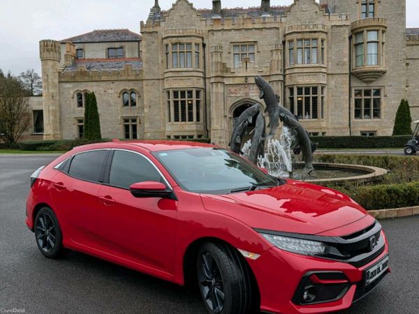 Honda Civic Hatchback, Diesel, 2020, Red