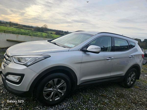 Hyundai Santa Fe SUV, Diesel, 2013, Silver