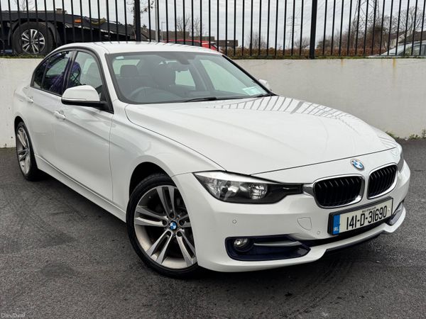 BMW 3-Series Saloon, Diesel, 2014, White
