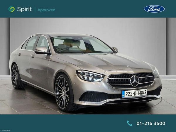 Mercedes-Benz E-Class Saloon, Diesel Hybrid, 2022, Grey