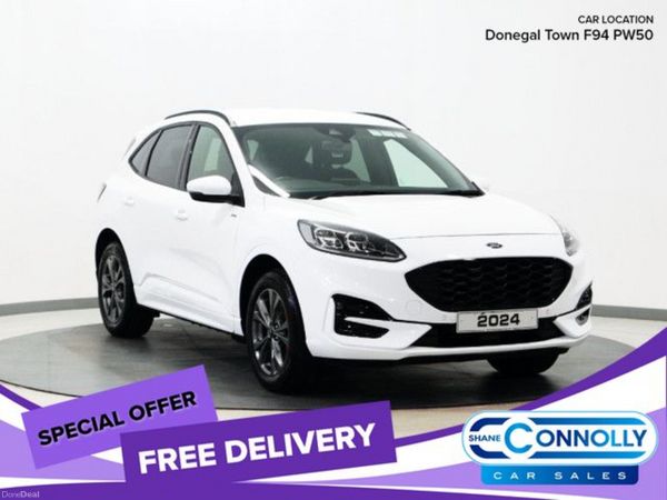 Ford Kuga SUV, Petrol Hybrid, 2024, White