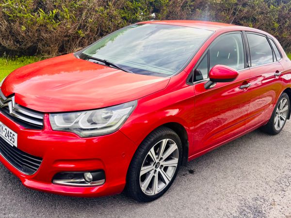 Citroen C4 Hatchback, Diesel, 2017, Red