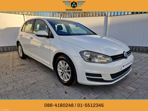 Volkswagen Golf Hatchback, Petrol, 2014, White