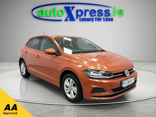 Volkswagen Polo Hatchback, Petrol, 2020, Orange
