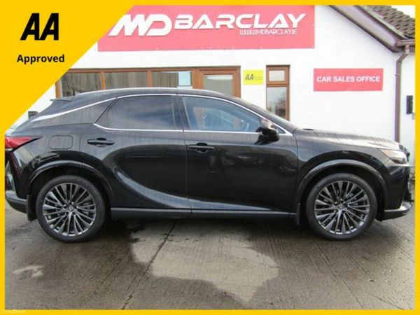 Lexus RX450H+ Estate, Petrol Plug-in Hybrid, 2023, Black