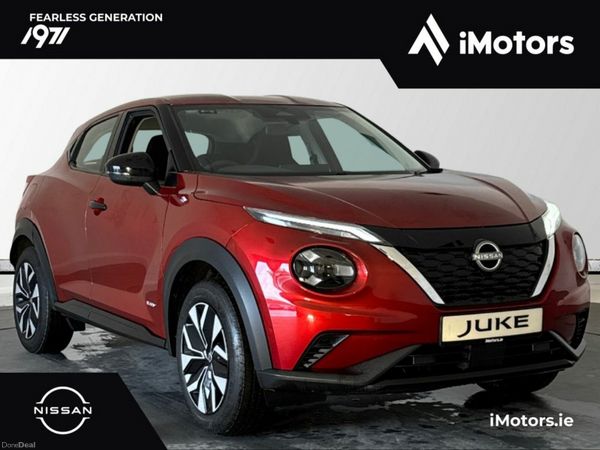 Nissan Juke SUV, Petrol Hybrid, 2026, Red