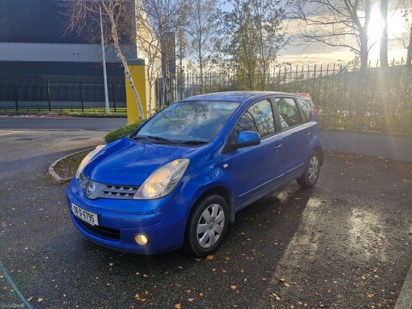 Nissan Note MPV, Petrol, 2008, Blue