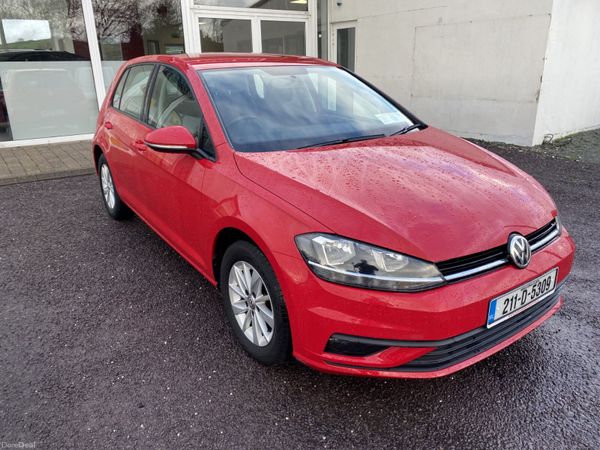 Volkswagen Golf Estate, Diesel, 2021, Red