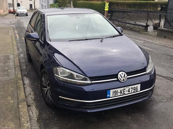 Volkswagen Golf Hatchback, Diesel, 2019, Blue