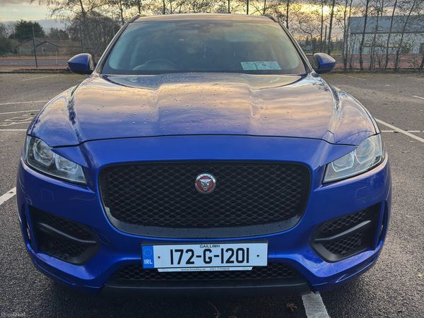 Jaguar F-Pace SUV, Diesel, 2017, Blue