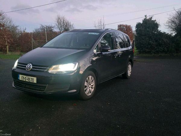 Volkswagen Sharan MPV, Diesel, 2017, Black