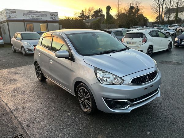 Mitsubishi Mirage Hatchback, Petrol, 2017, Silver