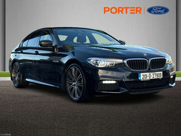 BMW 5-Series Saloon, Diesel, 2020, Black