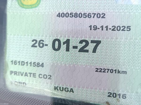 Ford Kuga SUV, Diesel, 2016, Grey