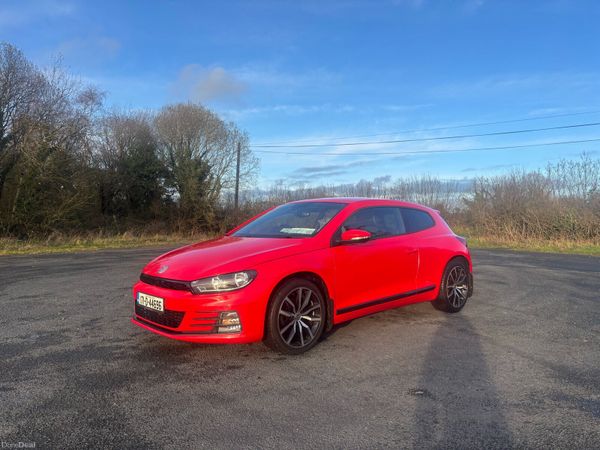Volkswagen Scirocco Coupe, Diesel, 2017, Red
