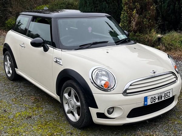 Mini Cooper Hatchback, Diesel, 2008, White