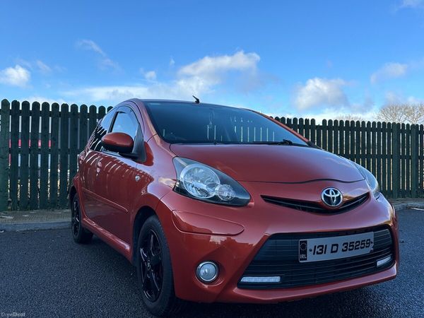 Toyota Aygo Hatchback, Petrol, 2013, Orange