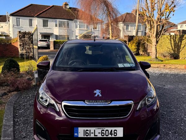 Peugeot 108 Hatchback, Petrol, 2016, Purple