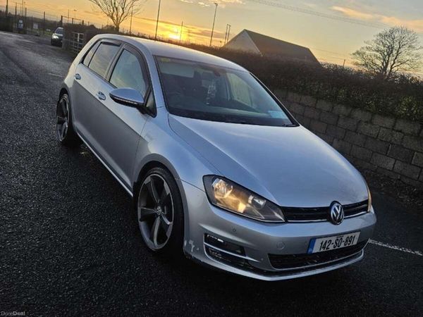 Volkswagen Golf Hatchback, Diesel, 2014, Silver