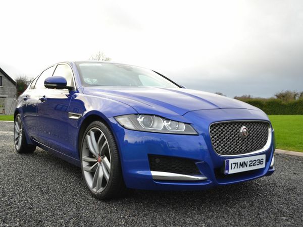 Jaguar XF Saloon, Diesel, 2017, Blue