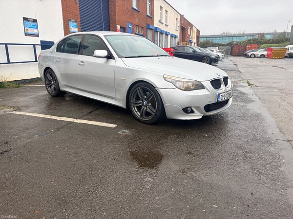 BMW 5-Series Saloon, Diesel, 2009, Silver