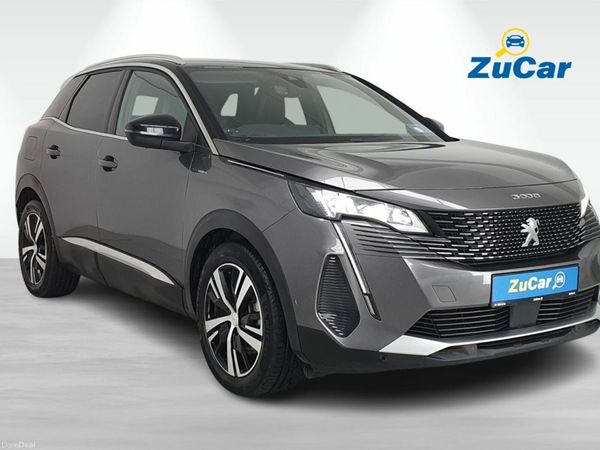 Peugeot 3008 SUV, Petrol Hybrid, 2022, Grey
