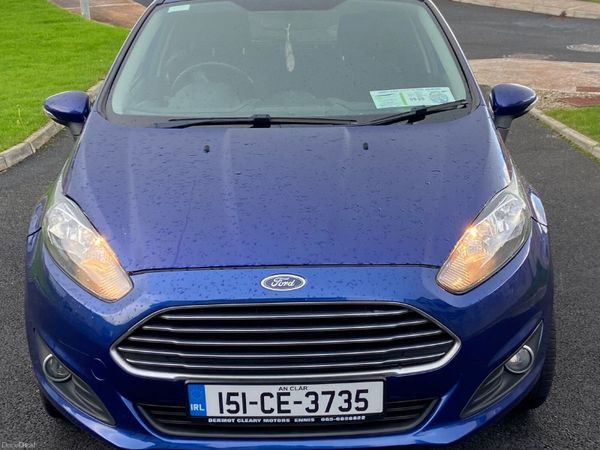 Ford Fiesta Hatchback, Petrol, 2015, Blue