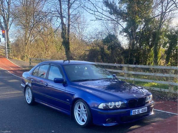 BMW 5-Series Saloon, Diesel, 2002, Blue