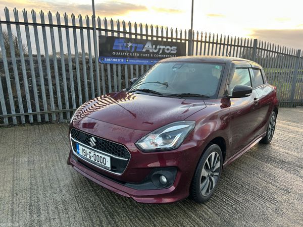 Suzuki Swift Hatchback, Petrol, 2019, Red