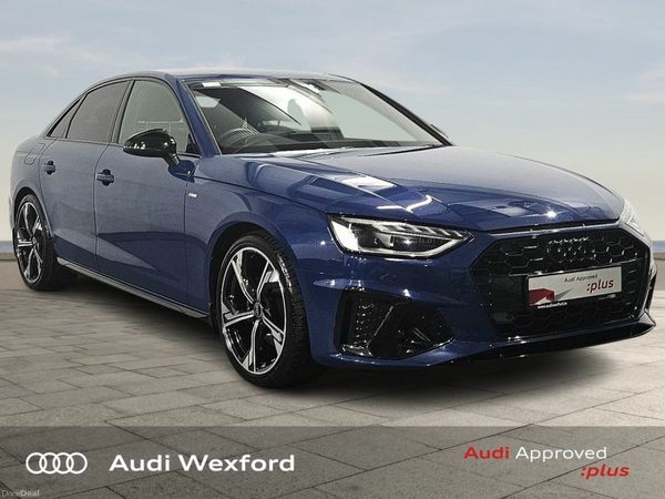 Audi A4 Saloon, Diesel, 2024, Blue